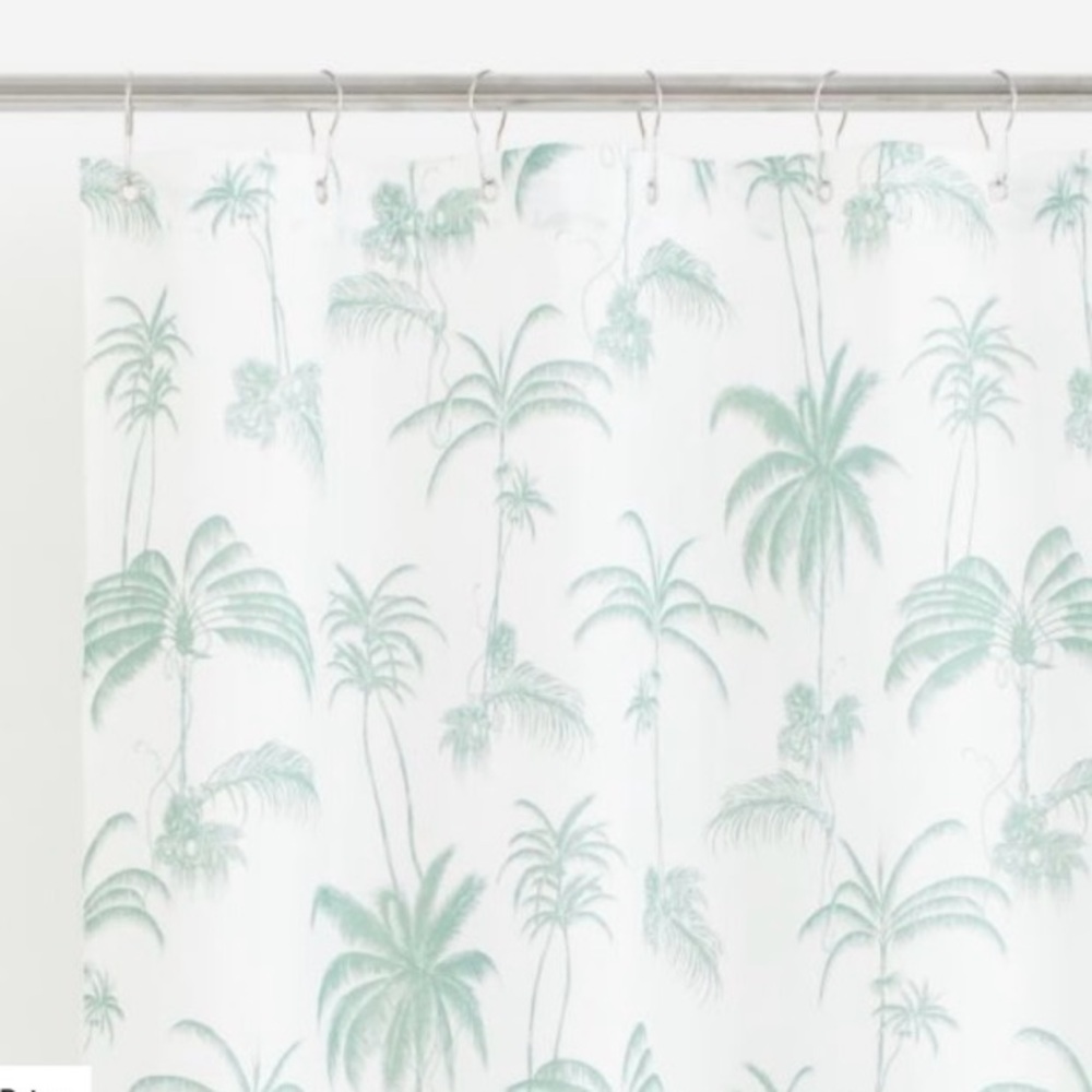 Shower curtain. Palm Trees